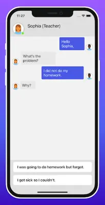 Chat Game android App screenshot 1