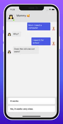 Chat Game android App screenshot 2